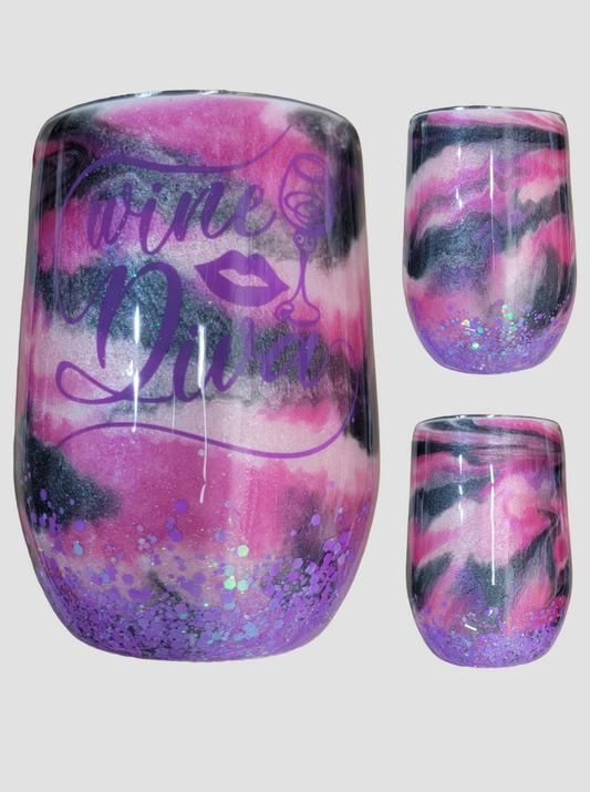 Wine diva 15oz stemless wine tumbler