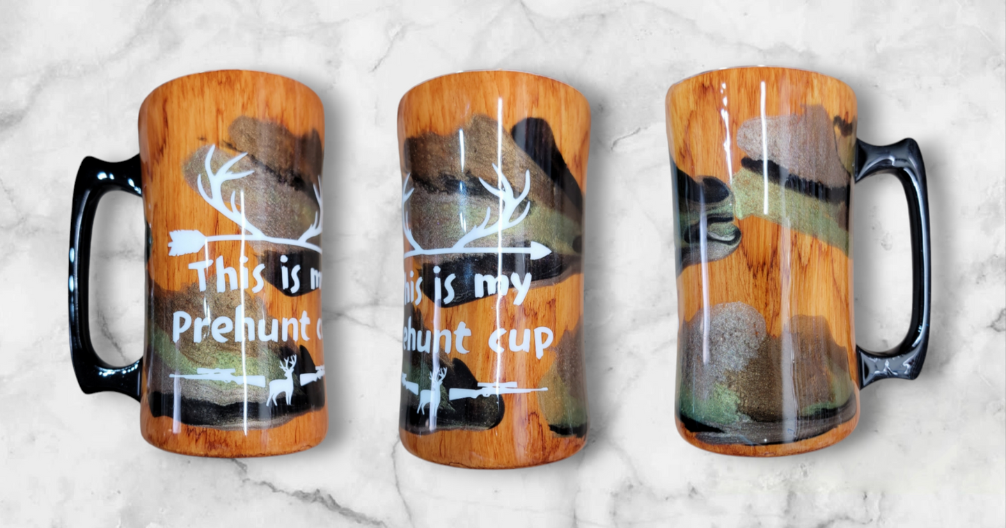 This is my prehunt cup 15oz mug tumbler