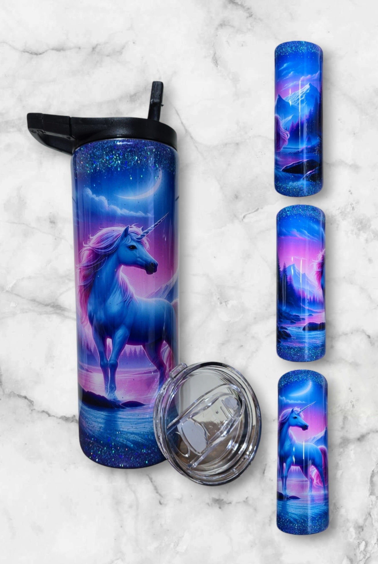 Unicorn 20oz duo tumbler